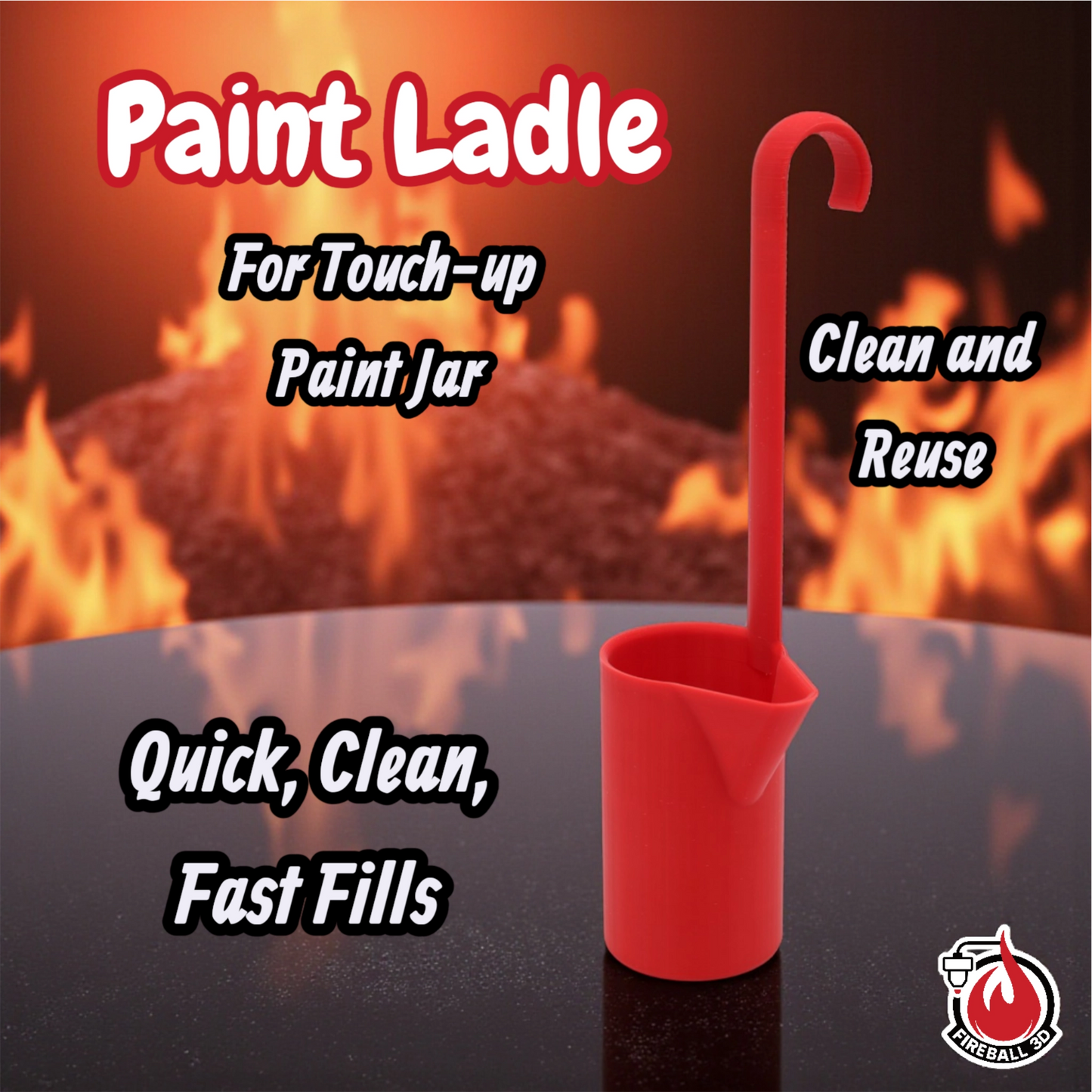 Small Paint Ladle