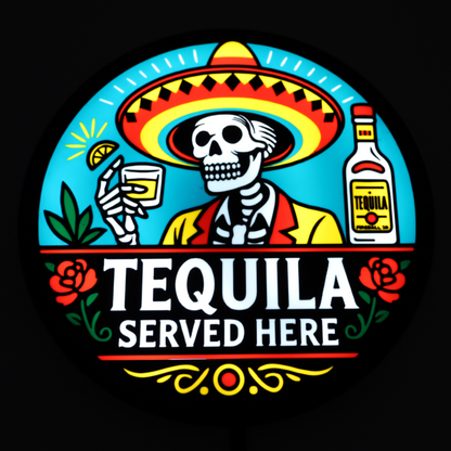Tequila Served Here - LED Sign