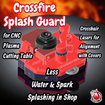 Crossfire Splash Guard and Laser Targeting