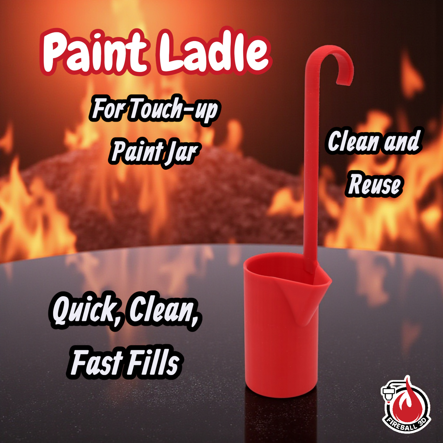 Small Paint Ladle
